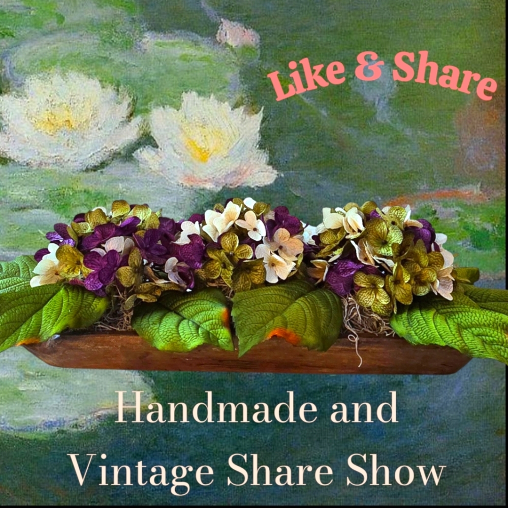 Handmade and Vintage Share Show With Sherry Rommel